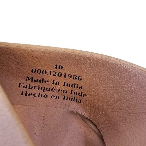 Free People Womens Leather Platform Sandals, Thongs, Flipflops, Pink, 40/9 - Picture 2 of 8